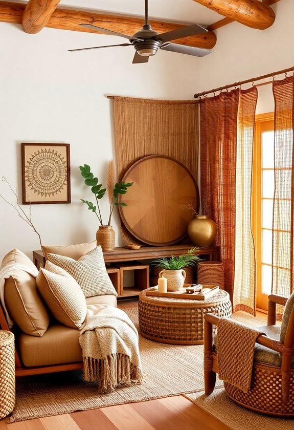 bamboo textiles home decor