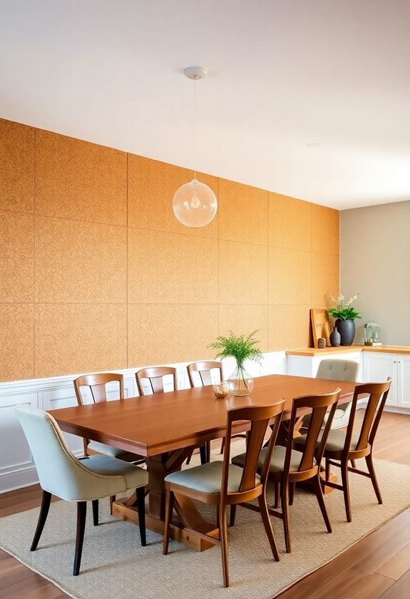 cork wall paneling options