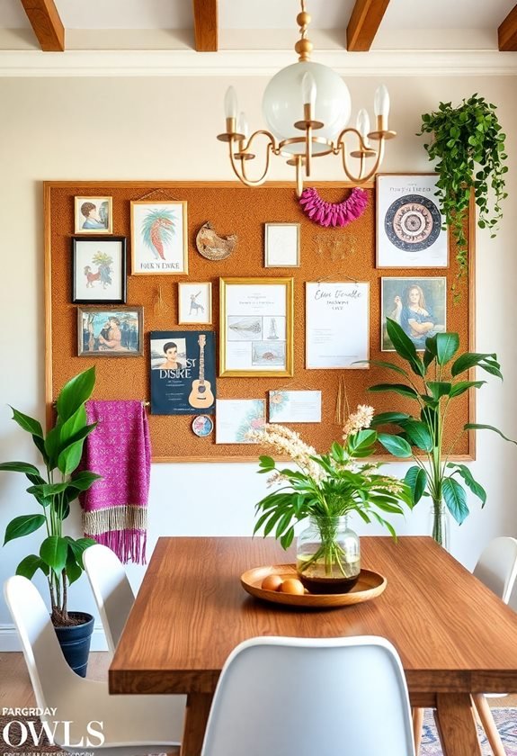 creative cork board ideas