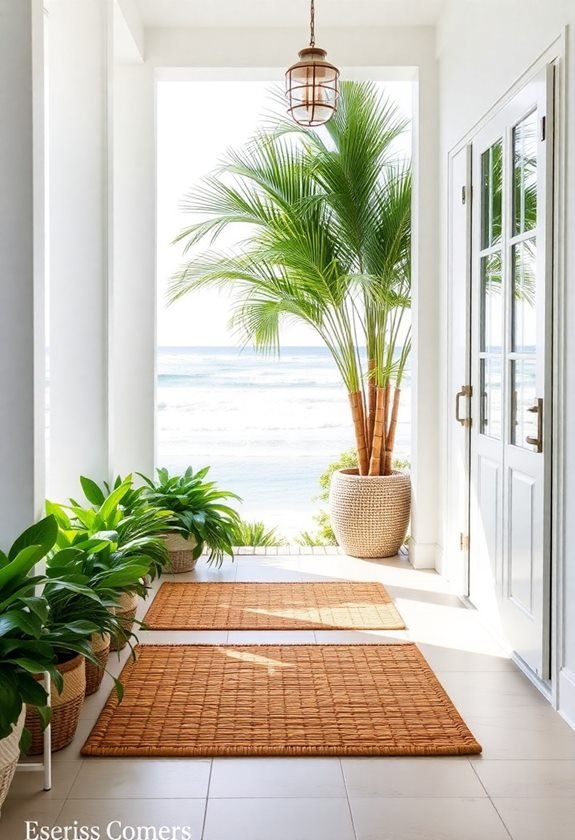 eco friendly bamboo door mats