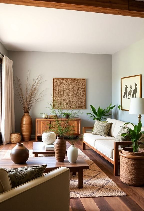 stylish bamboo home decor