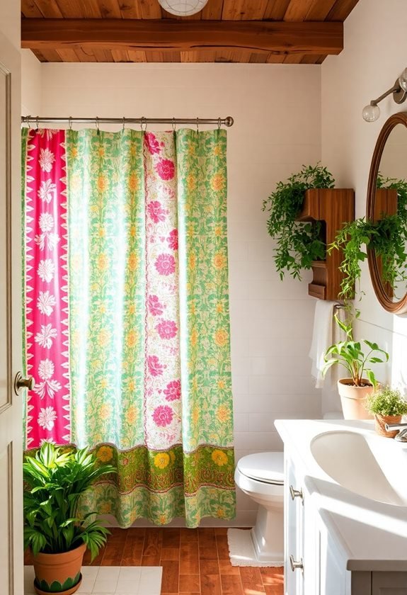 sustainable fabric shower curtains