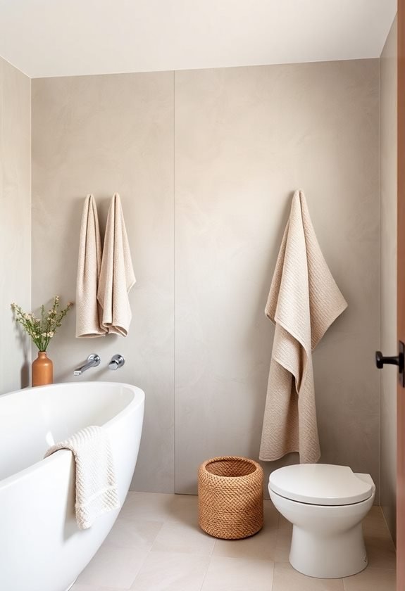 sustainable towel home decor