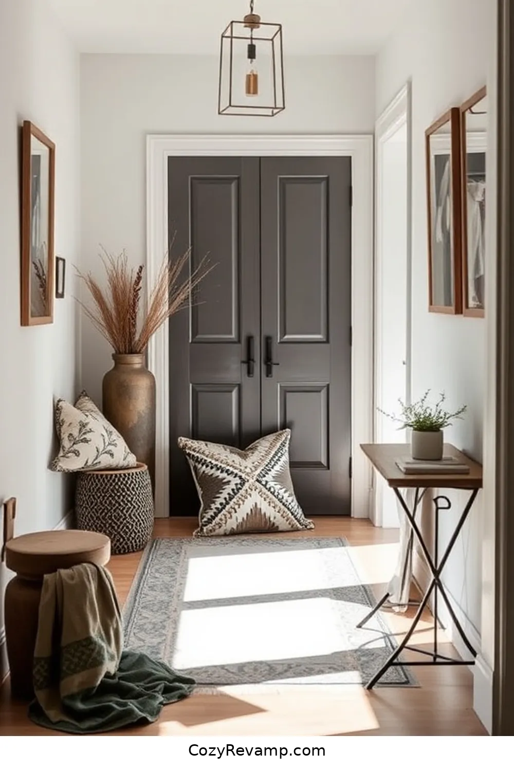 15 Creative Ways to Use Upcycled Fabric Materials in a Minimalist Entryway 7 Custom Fabric Cushion for Seating for 15 Creative Ways to Use Upcycled Fabric Materials in a Minimalist Entryway