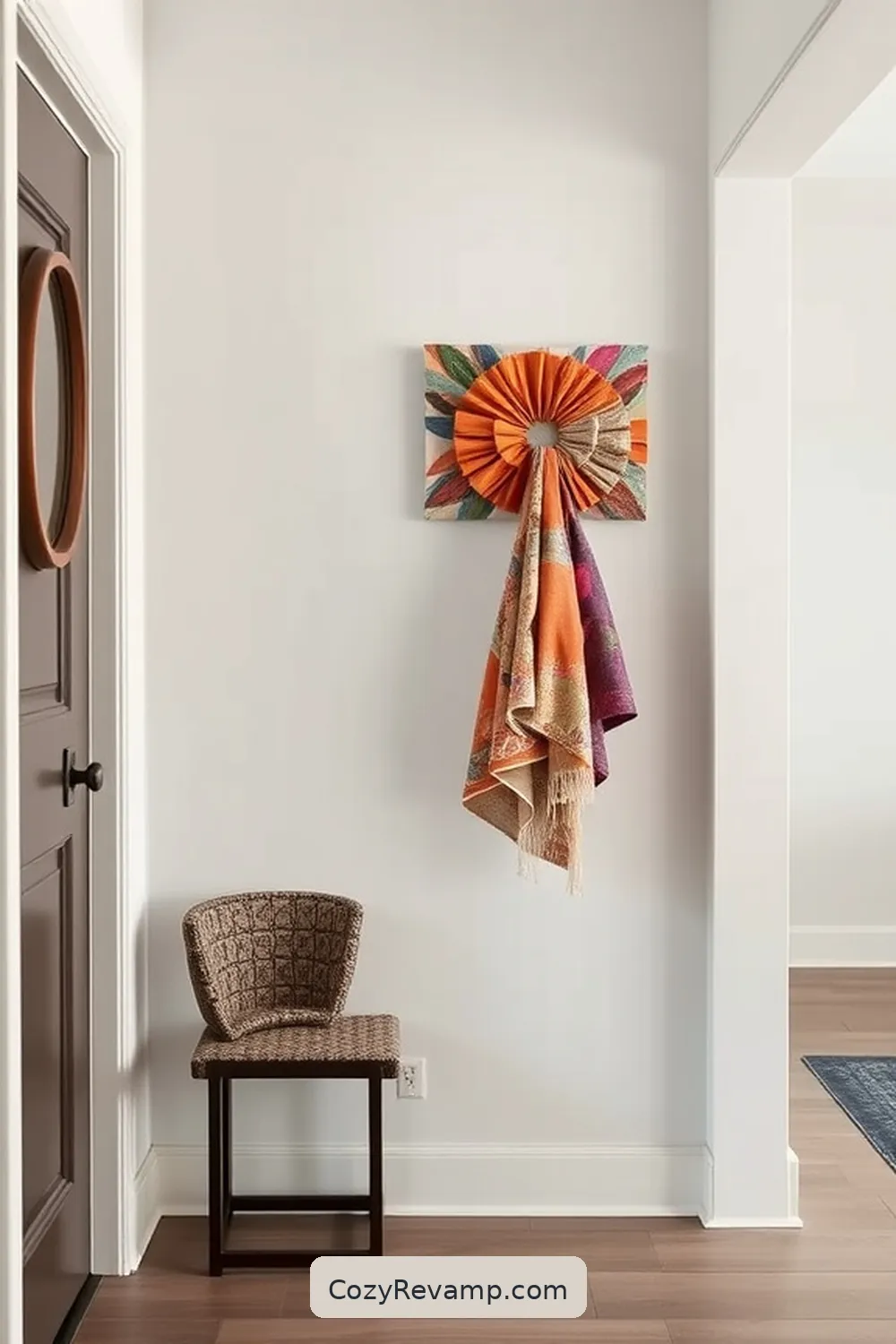 15 Creative Ways to Use Upcycled Fabric Materials in a Minimalist Entryway 8 Upcycled Fabric Key Holder for 15 Creative Ways to Use Upcycled Fabric Materials in a Minimalist Entryway