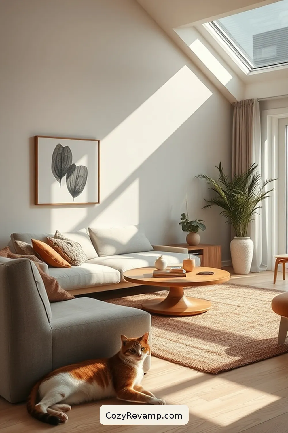 Low-Profile Seating for 15 Essential Materials for a Minimalist Living Room With Solar-Powered Lights