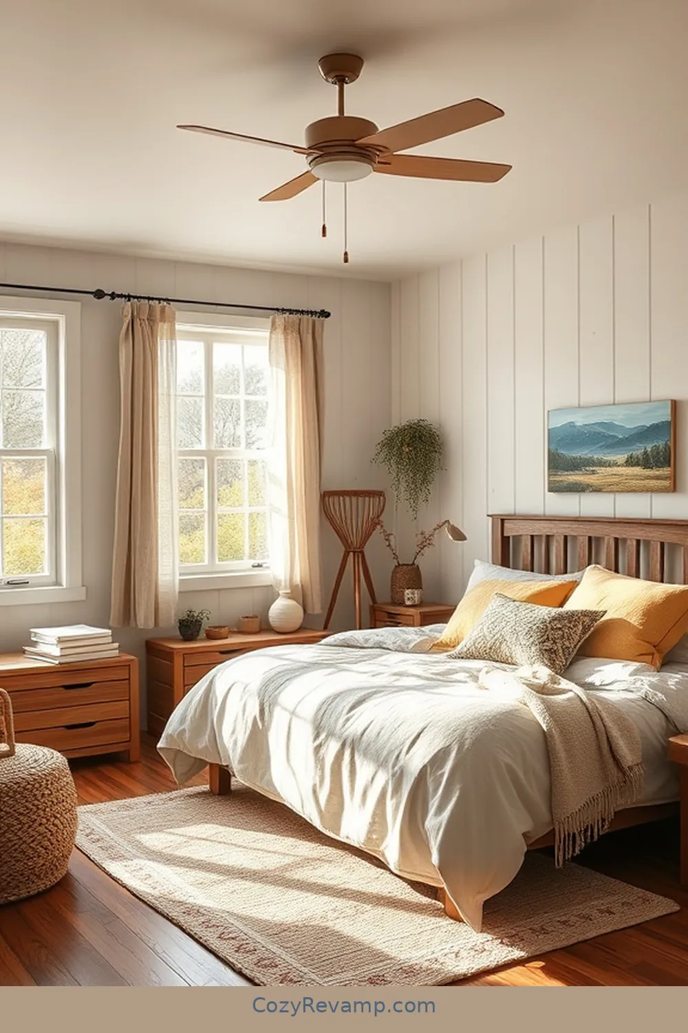 Energy-Efficient Heating Options for 15 Essential Materials for a Modern Farmhouse Bedroom With Solar-Powered Lights