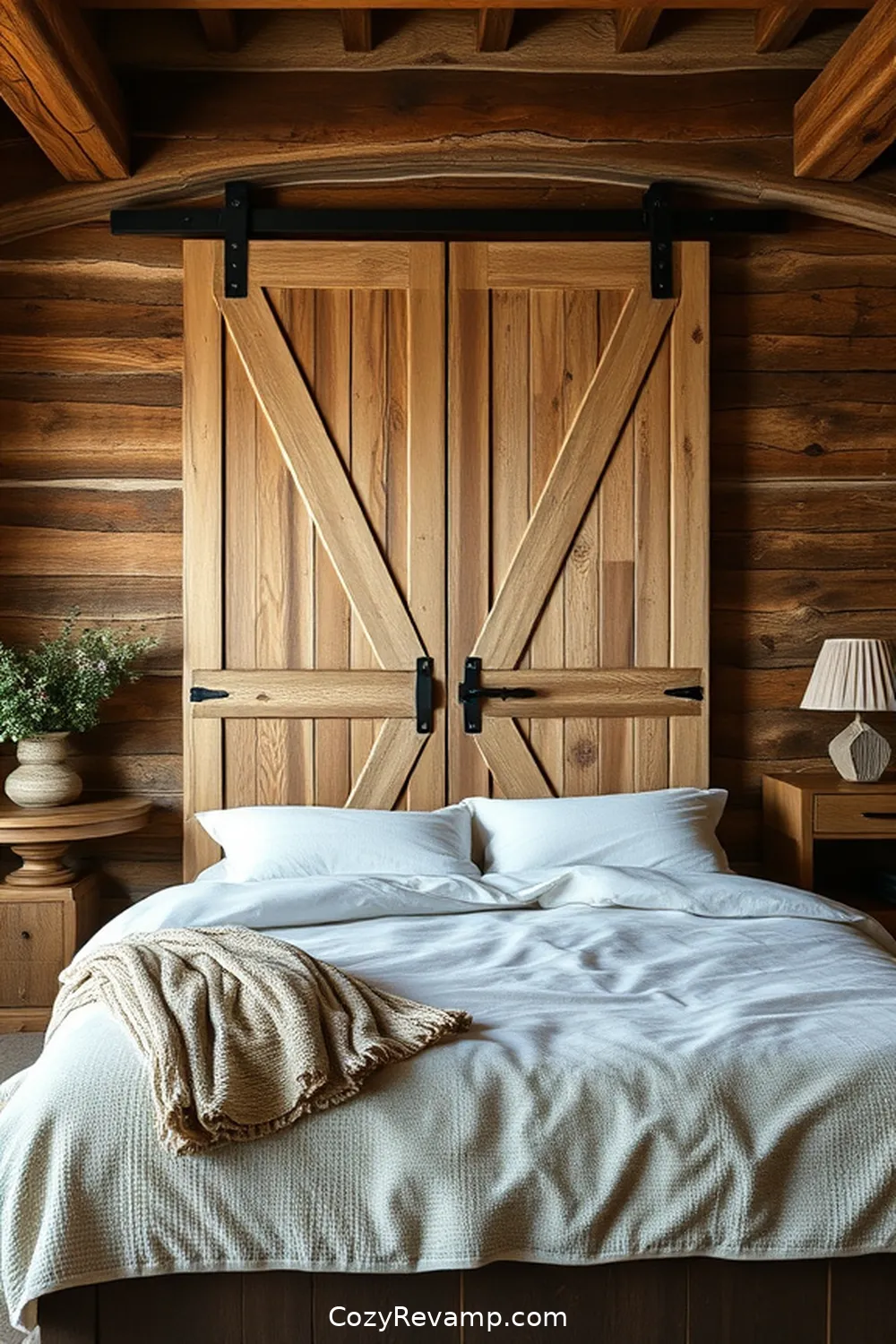 Barn Doors for 15 Essential Reclaimed Materials for a Rustic Bedroom Makeover