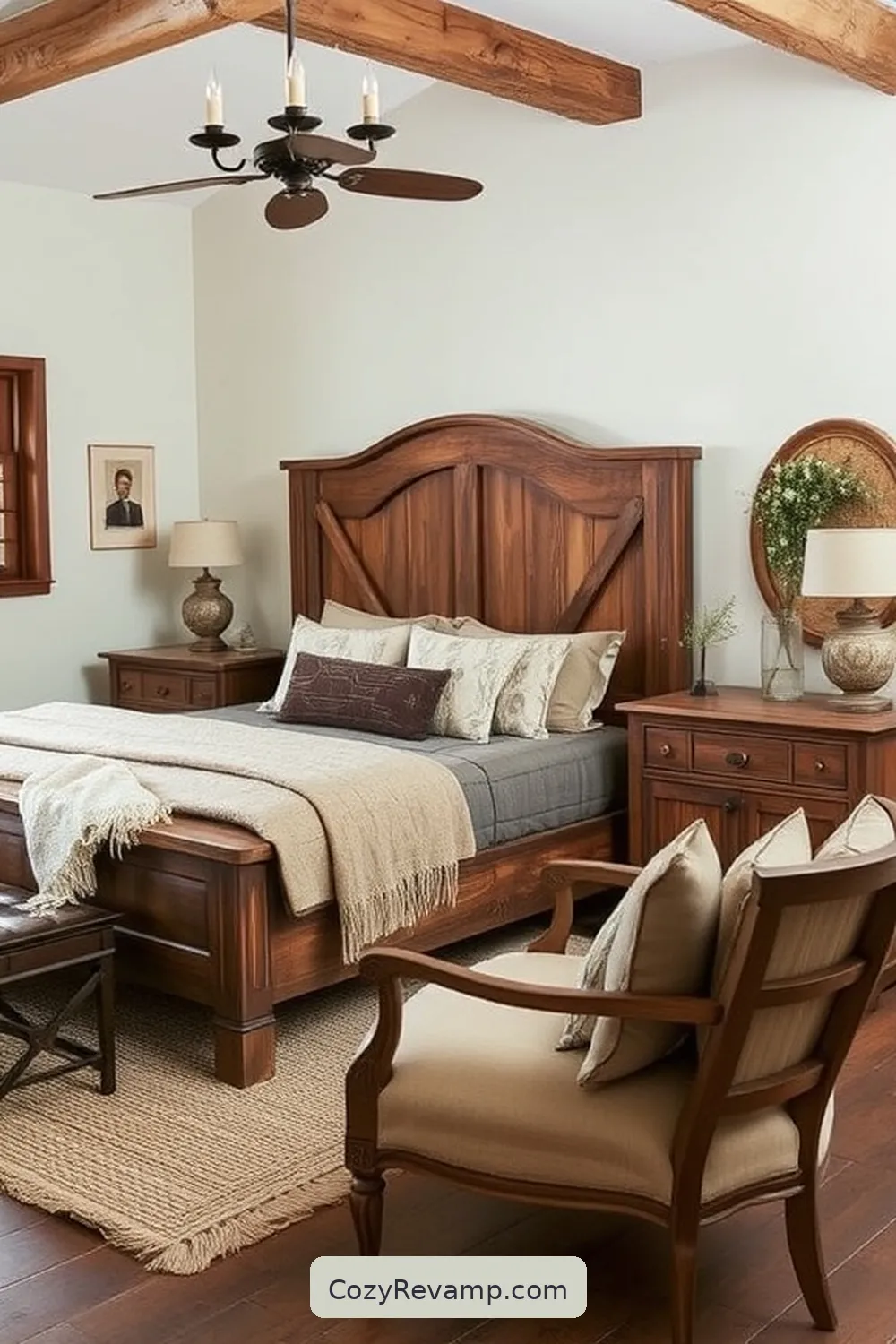 Vintage Furniture for 15 Essential Reclaimed Materials for a Rustic Bedroom Makeover