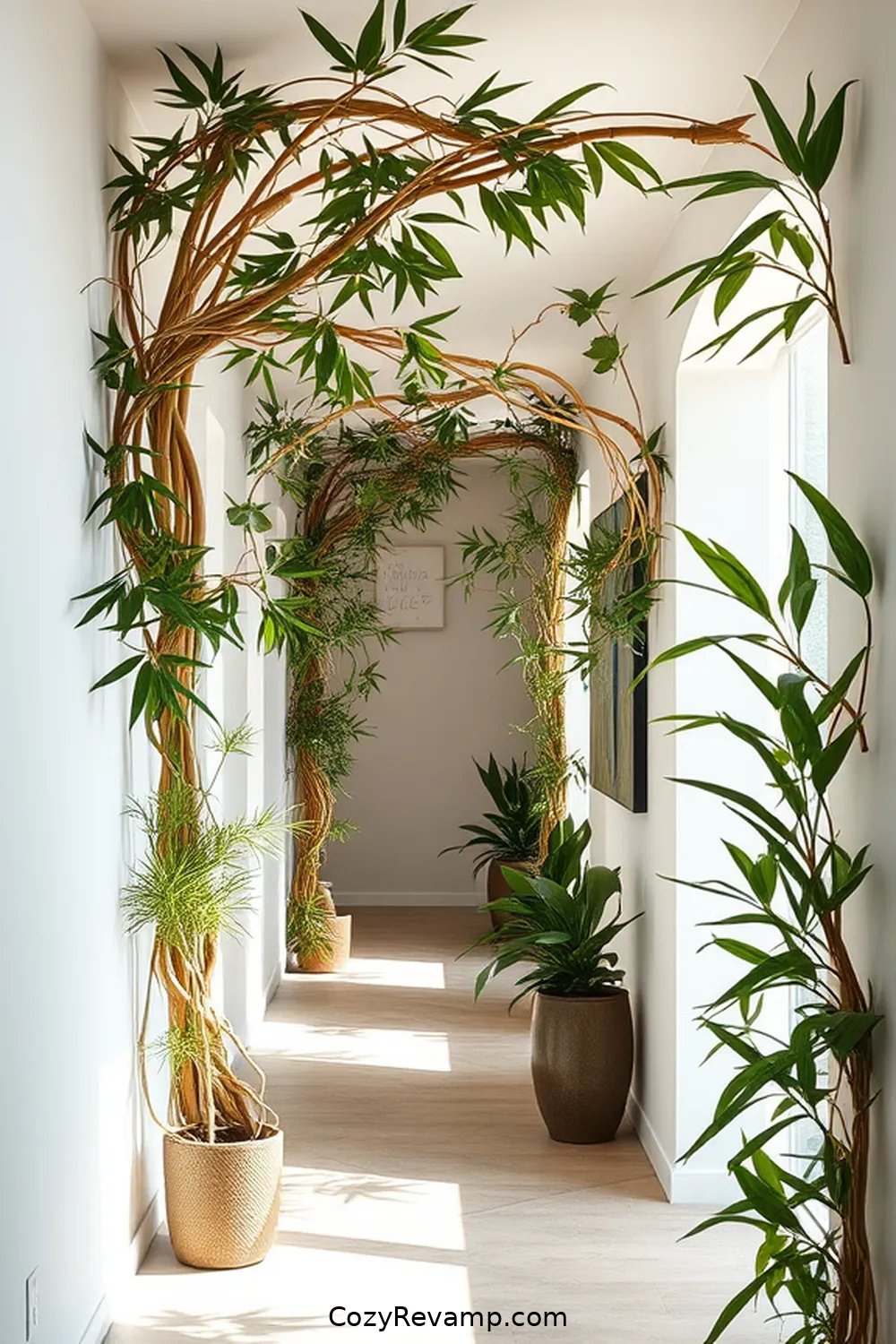 15 Inspiring Coastal Hallway Designs With Bamboo Material 9 Whimsical Bamboo Art Installations for 15 Inspiring Coastal Hallway Designs With Bamboo Material