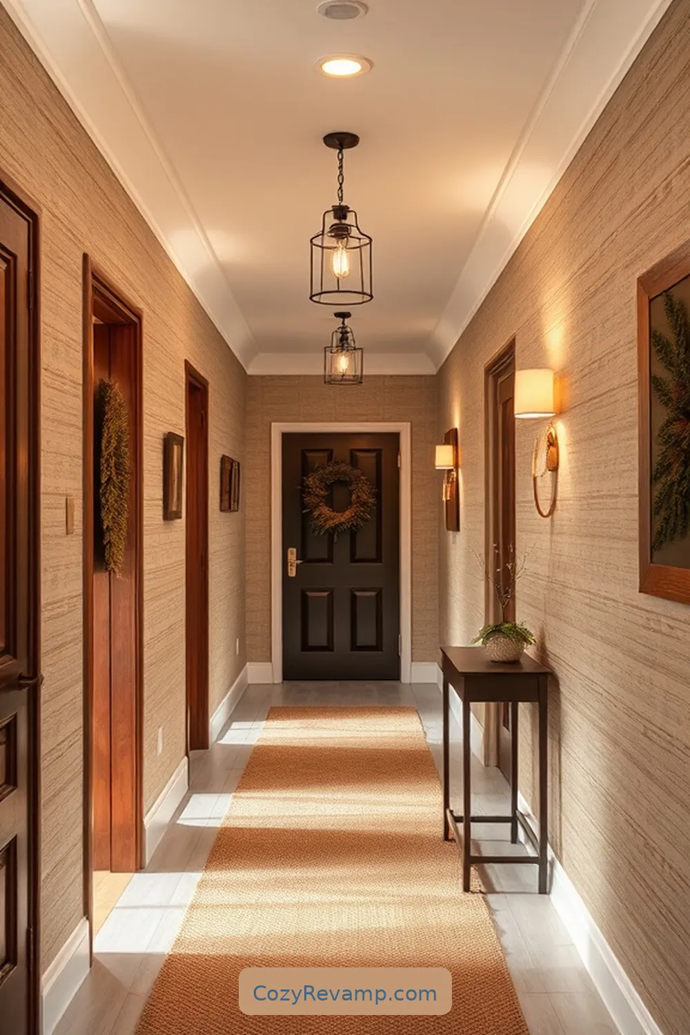 15 Inspiring Modern Farmhouse Hallway Ideas With Upcycled Fabric Material 11 Cozy Fabric Wall Panels for 15 Inspiring Modern Farmhouse Hallway Ideas With Upcycled Fabric Material