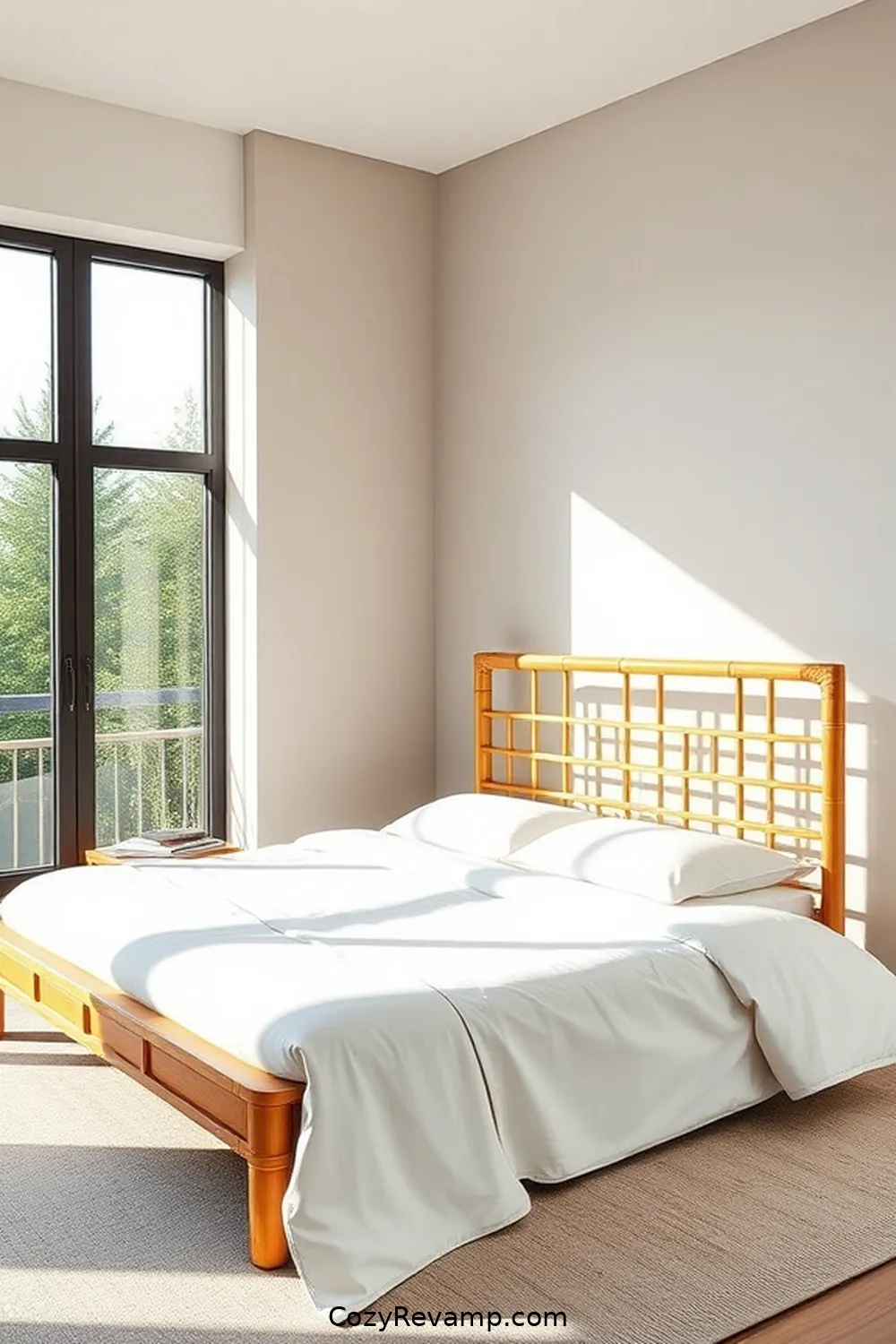 15 Stylish Scandinavian Bedroom Ideas With Bamboo Material 2 Bamboo Bed Frames for a Modern Look for 15 Stylish Scandinavian Bedroom Ideas With Bamboo Material
