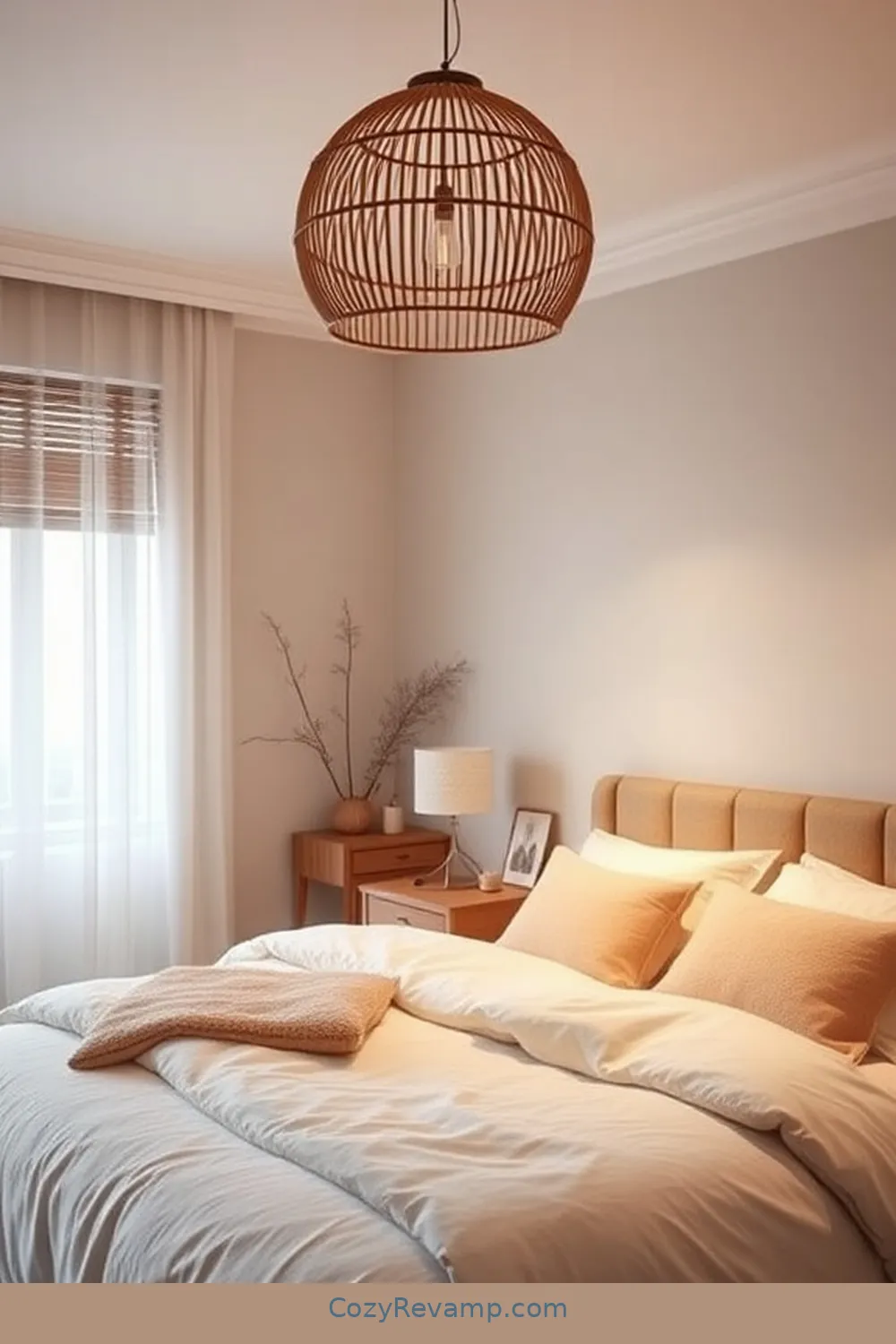 15 Stylish Scandinavian Bedroom Ideas With Bamboo Material 6 Bamboo Lighting Fixtures for Soft Ambiance for 15 Stylish Scandinavian Bedroom Ideas With Bamboo Material
