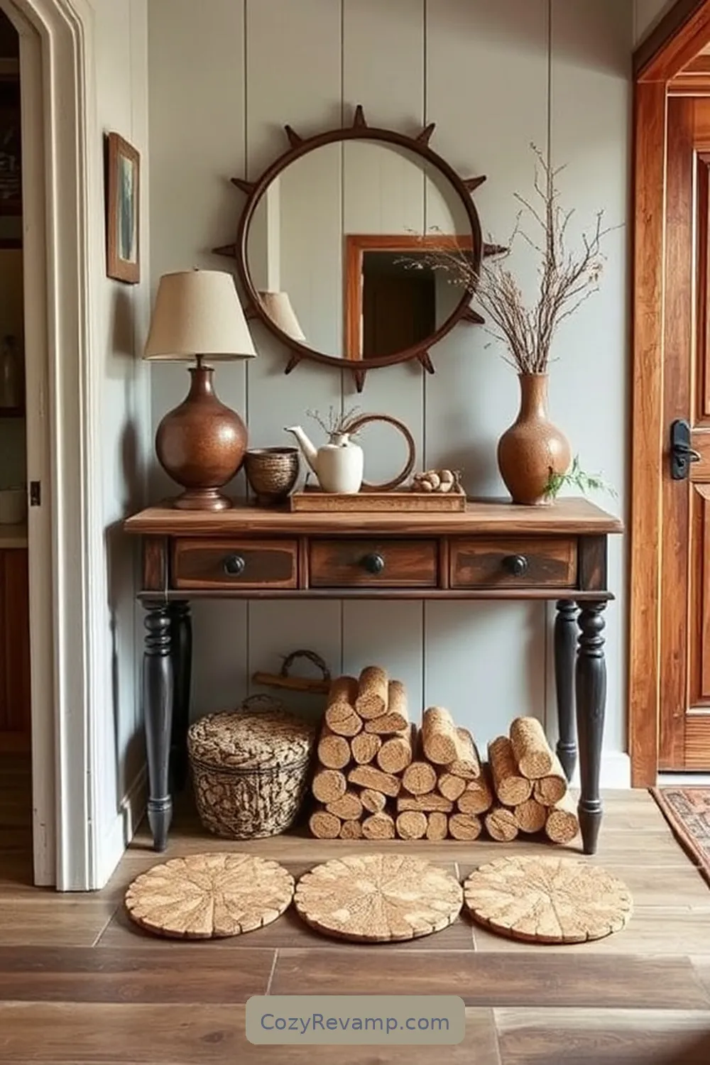 15 Ways to Create a Rustic Hallway Using Cork Material 16 Cork Coasters and Accessories for Added Detail for 15 Ways to Create a Rustic Hallway Using Cork Material