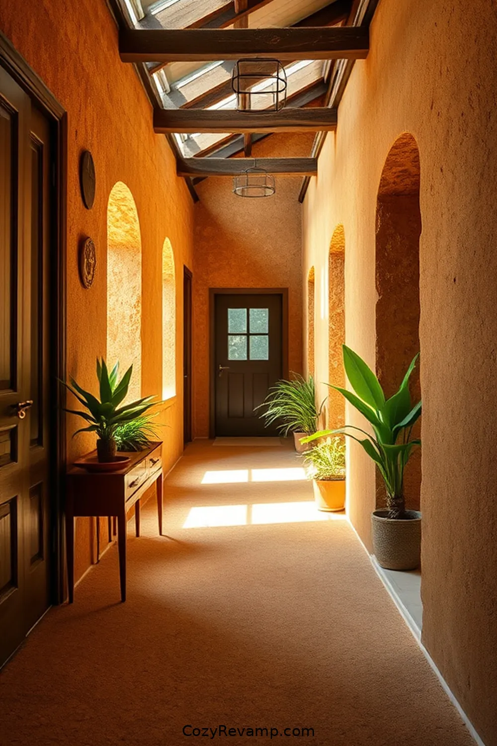 15 Ways to Create a Rustic Hallway Using Cork Material 2 Cork Flooring for a Natural Base for 15 Ways to Create a Rustic Hallway Using Cork Material