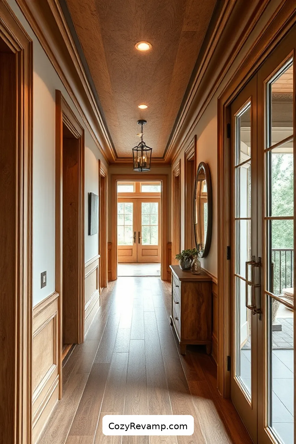 15 Ways to Create a Rustic Hallway Using Cork Material 5 Cork Molding and Trim for Finishing Touches for 15 Ways to Create a Rustic Hallway Using Cork Material