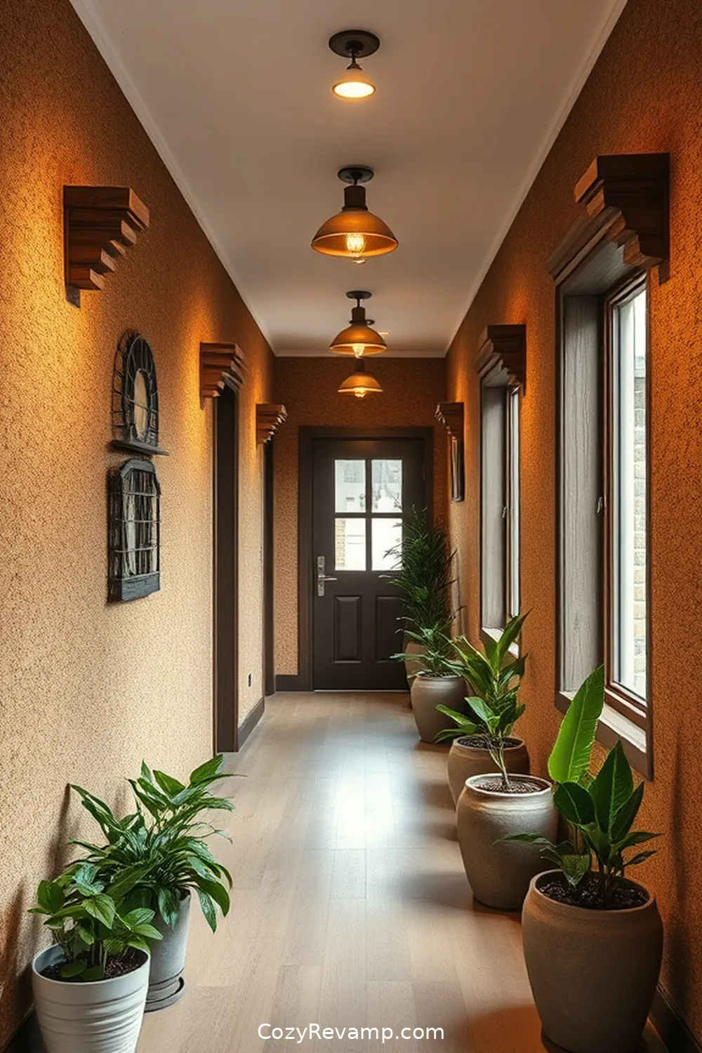 15 Ways to Create a Rustic Hallway Using Cork Material 3 Cork Wall Panels for Texture for 15 Ways to Create a Rustic Hallway Using Cork Material
