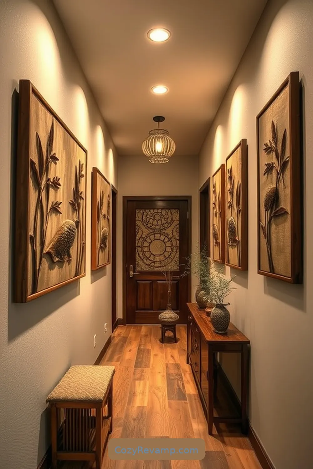 15 Ways to Design a Rustic Hallway With Bamboo Material 8 Decorate With Bamboo Wall Art for Personal Flair for 15 Ways to Design a Rustic Hallway With Bamboo Material