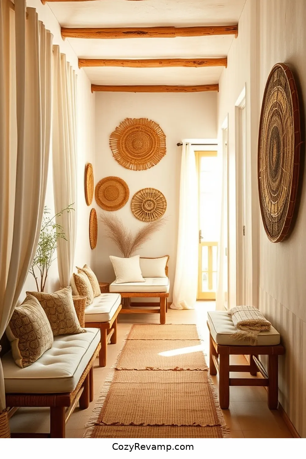 15 Ways to Design a Rustic Hallway With Bamboo Material 16 Experiment With Bamboo Textiles for Soft Accents for 15 Ways to Design a Rustic Hallway With Bamboo Material