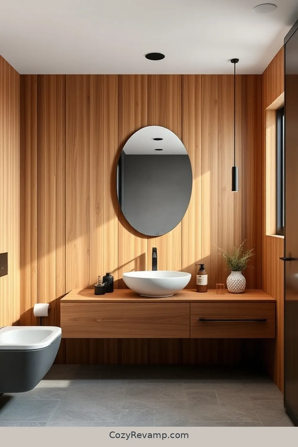15 Ways to Incorporate Natural Fibers as Materials in Industrial Bathroom Design 4 Bamboo Wall Panels for 15 Ways to Incorporate Natural Fibers as Materials in Industrial Bathroom Design