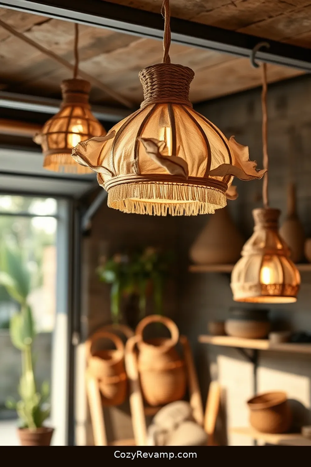 15 Ways to Style Your Bohemian Garage With Organic Cotton Material 14 Sustainable Organic Cotton Lighting Fixtures for 15 Ways to Style Your Bohemian Garage With Organic Cotton Material