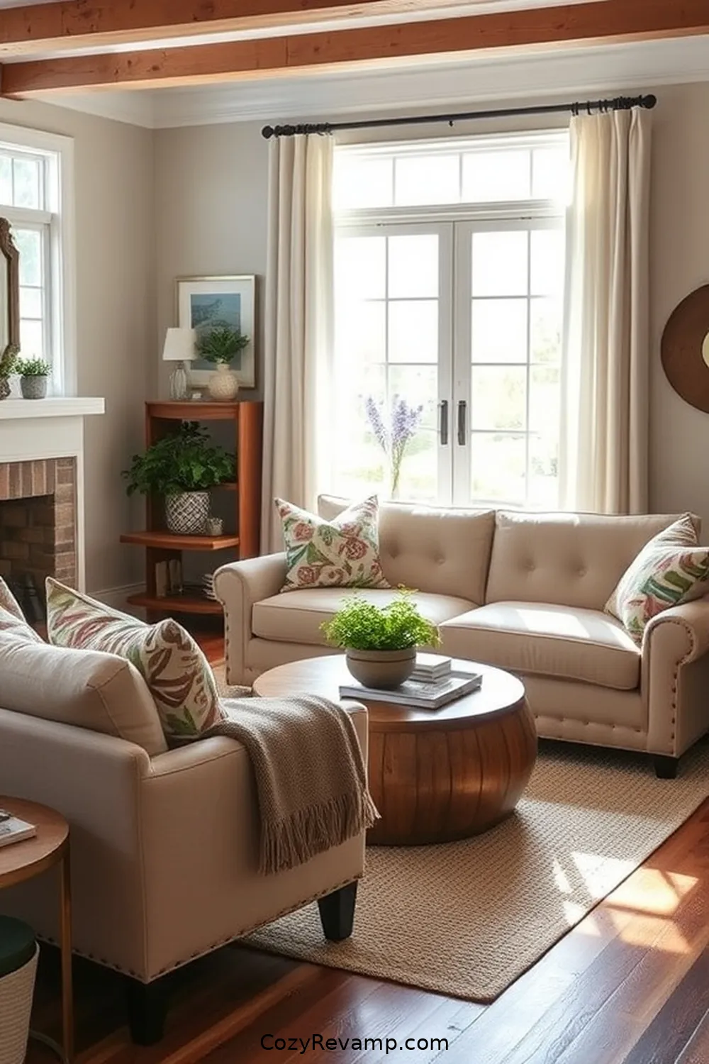 15 Ways to Style a Modern Farmhouse Living Room With Upcycled Fabric 3 Reimagined Upholstered Furniture for 15 Ways to Style a Modern Farmhouse Living Room With Upcycled Fabric