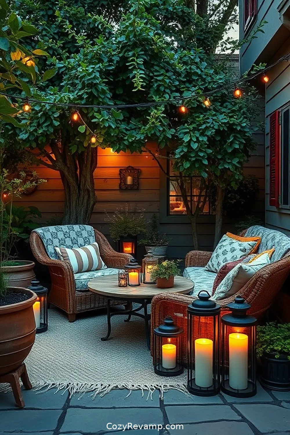 16 Creative Ways to Style Your Industrial Outdoor Patio With Upcycled Fabric 8 Cozy Throws for Cooler Evenings for 16 Creative Ways to Style Your Industrial Outdoor Patio With Upcycled Fabric