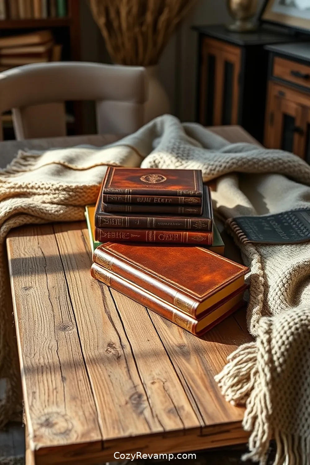16 Essential Elements for a Rustic Library Using Natural Fibers 17 Leather Book Covers for 16 Essential Elements for a Rustic Library Using Natural Fibers