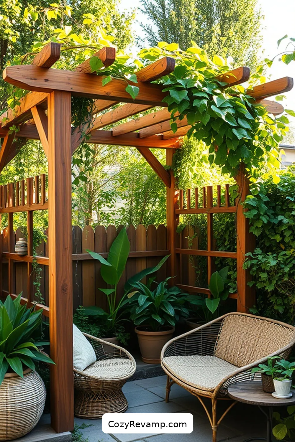 16 Essential Elements for a Rustic Outdoor Patio With Natural Fibers 13 Garden Trellises for 16 Essential Elements for a Rustic Outdoor Patio With Natural Fibers