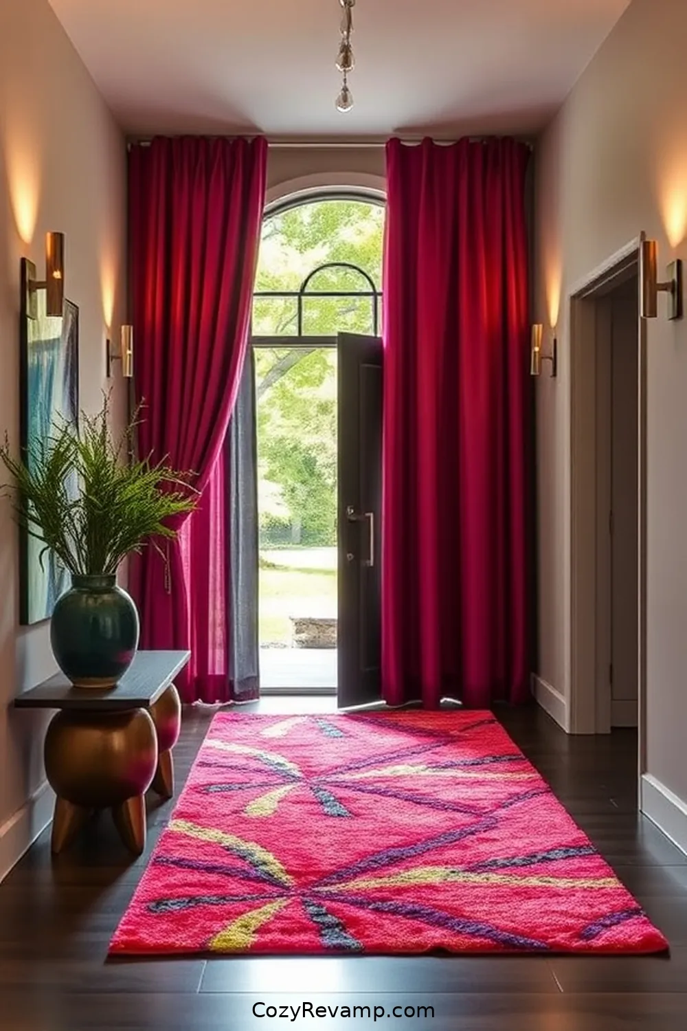16 Essential Materials for Mid-Century Modern Entryways With Solar-Powered Lights 8 Textiles for 16 Essential Materials for Mid-Century Modern Entryways With Solar-Powered Lights