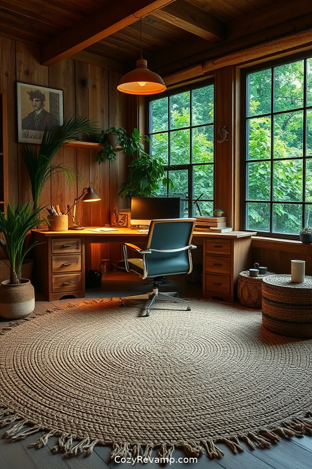 16 Essential Materials for Rustic Home Office Solar-Powered Lights 4 Natural Fiber Rugs for 16 Essential Materials for Rustic Home Office Solar-Powered Lights