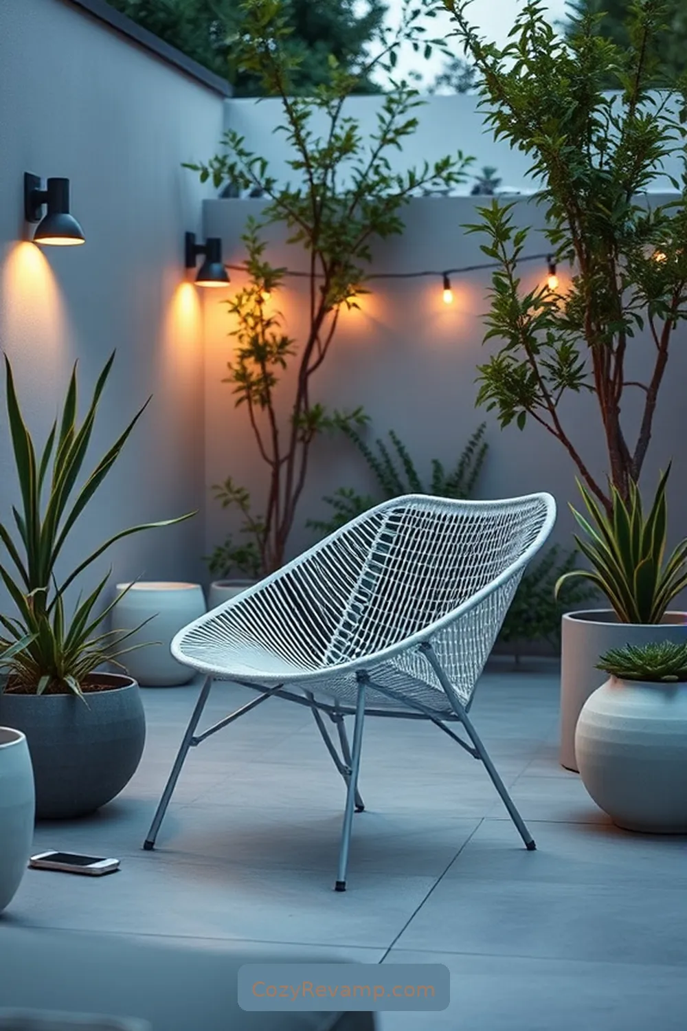 16 Essential Materials for a Minimalist Outdoor Patio With Solar-Powered Lights 12 Lightweight Aluminum Chairs for 16 Essential Materials for a Minimalist Outdoor Patio With Solar-Powered Lights
