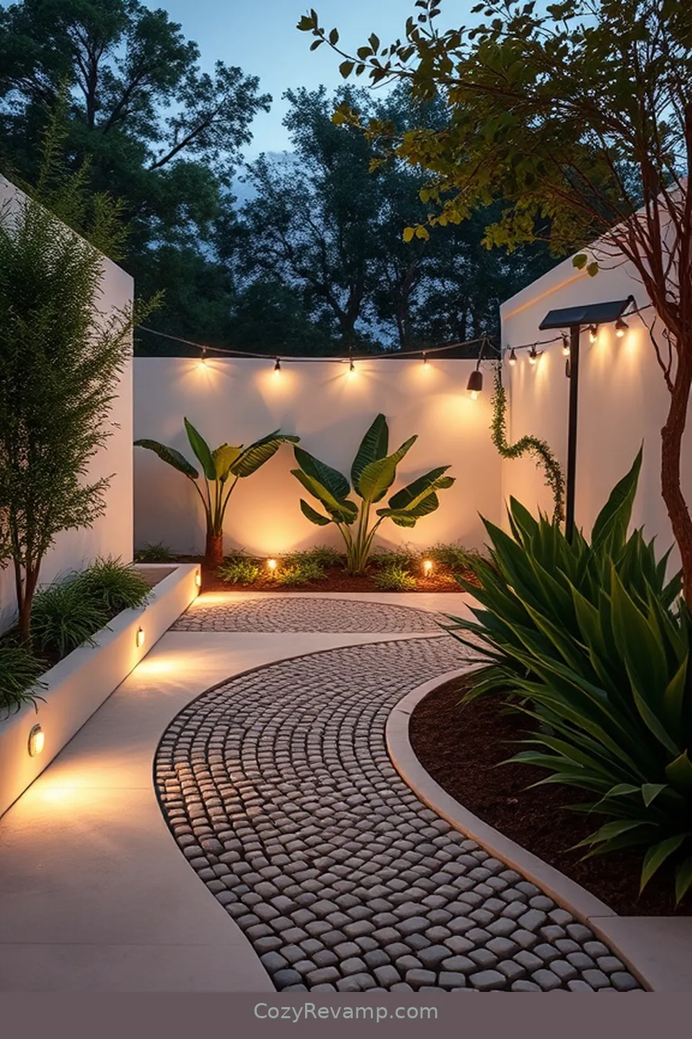 16 Essential Materials for a Minimalist Outdoor Patio With Solar-Powered Lights 7 Pebble or Gravel Pathways for 16 Essential Materials for a Minimalist Outdoor Patio With Solar-Powered Lights