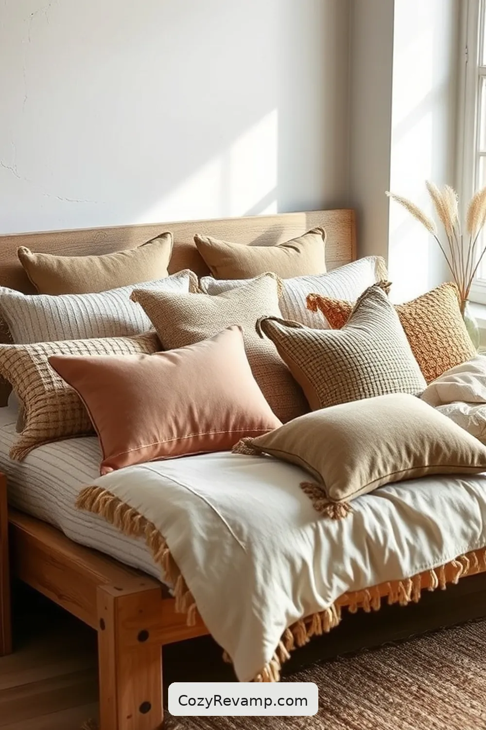 Organic Cotton Decorative Pillows for 16 Essentials for a Rustic Bedroom With Organic Cotton Material