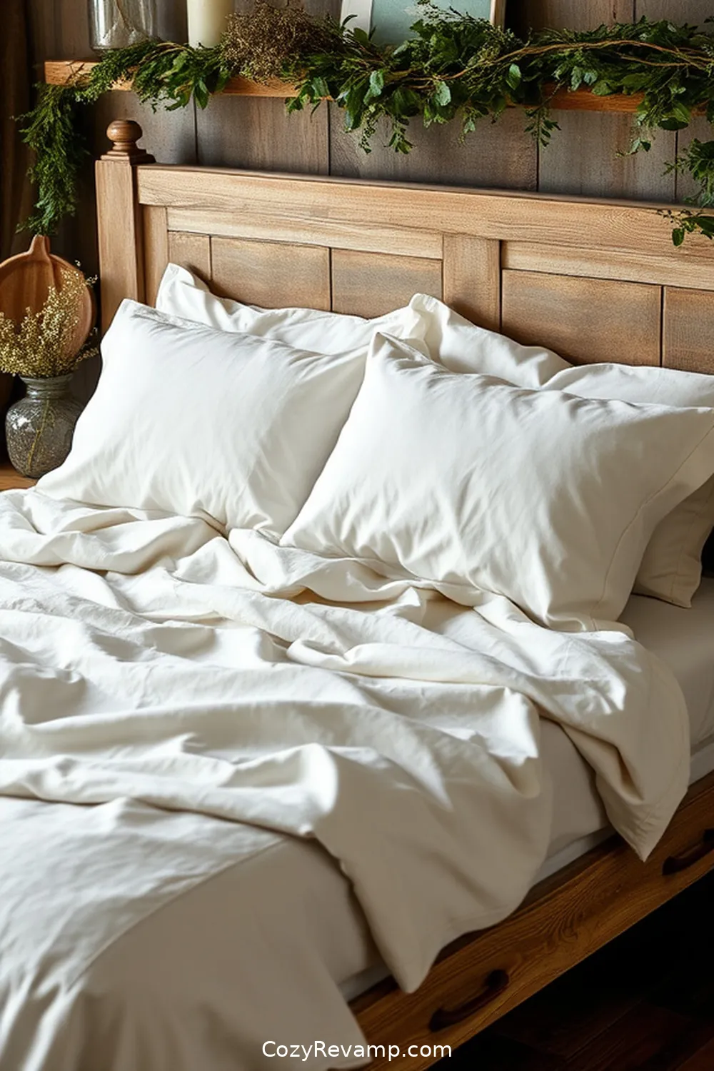 Organic Cotton Pillowcases for 16 Essentials for a Rustic Bedroom With Organic Cotton Material