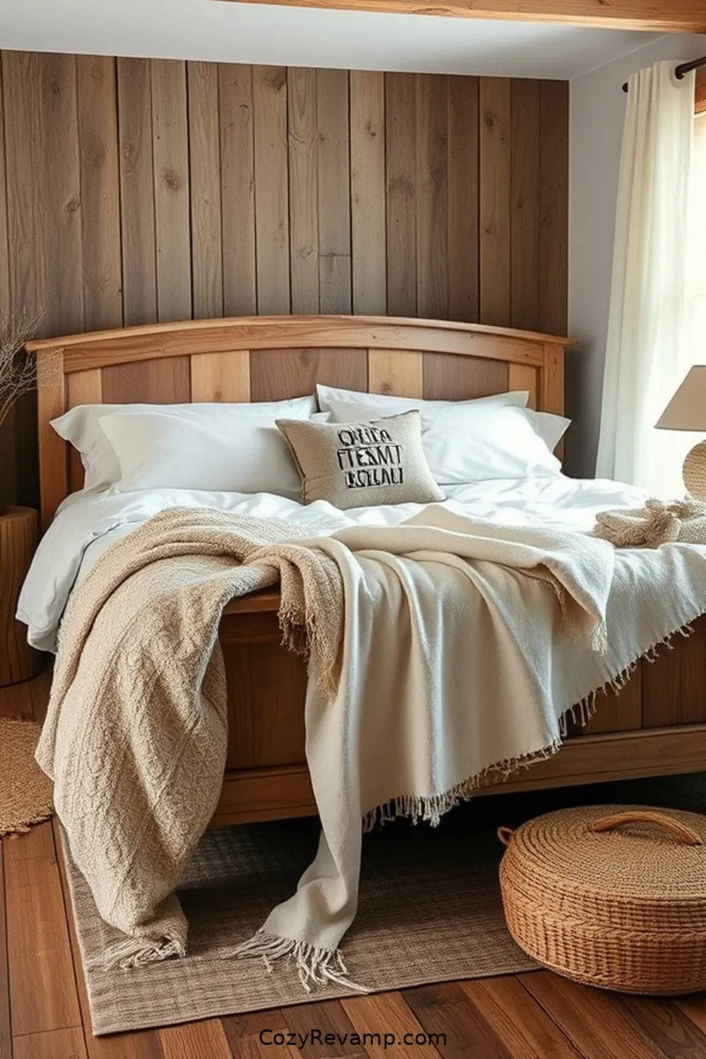 Organic Cotton Throws for 16 Essentials for a Rustic Bedroom With Organic Cotton Material