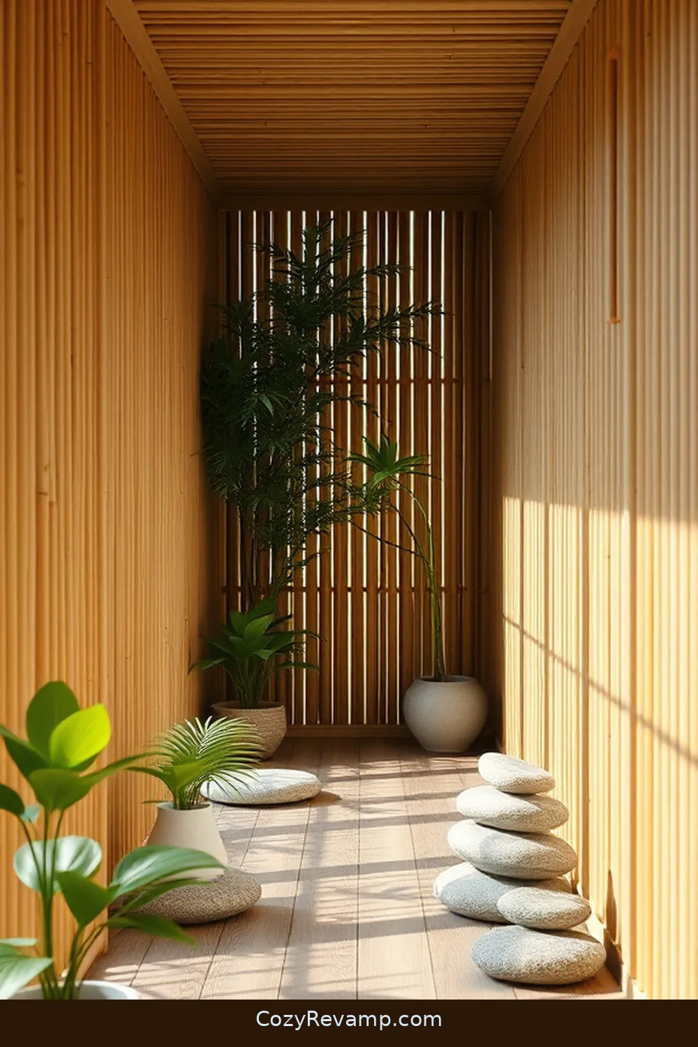 16 Inspiring Minimalist Hallway Designs With Bamboo Material 17 Zen-Inspired Bamboo Hallway Retreat for 16 Inspiring Minimalist Hallway Designs With Bamboo Material