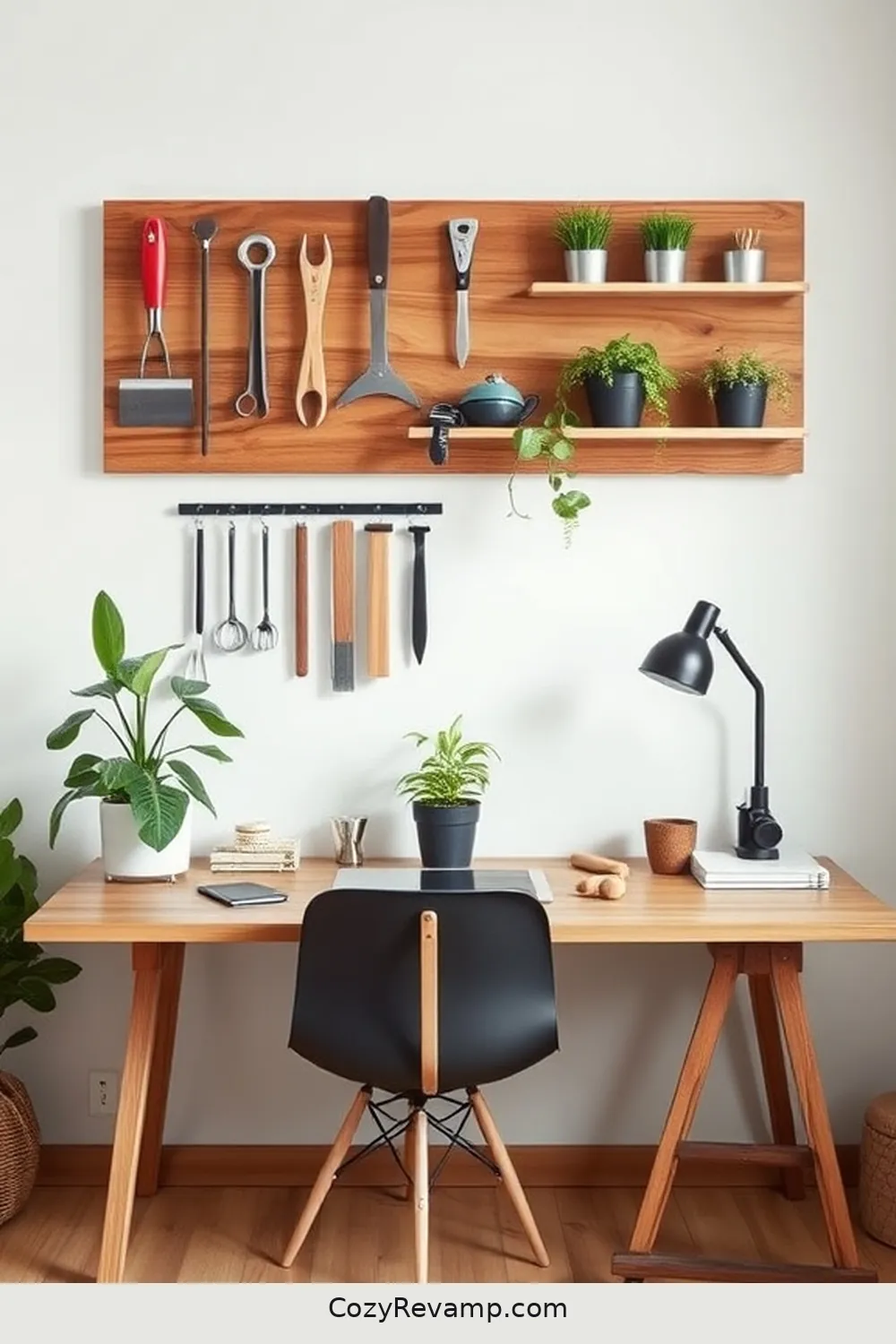 16 Inspiring Minimalist Home Office Ideas With Recycled Wood Material 6 Minimalist Wood Wall Organizer for 16 Inspiring Minimalist Home Office Ideas With Recycled Wood Material