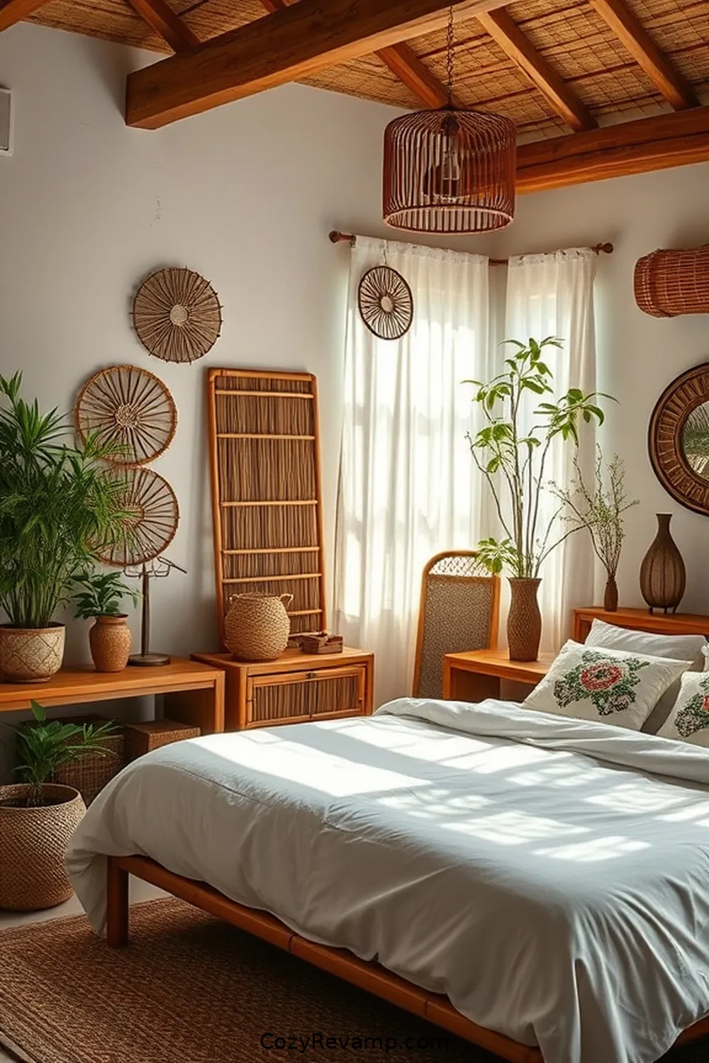 16 Key Elements for a Rustic Bedroom Using Bamboo Material 17 Bamboo Crafts and DIY Projects for 16 Key Elements for a Rustic Bedroom Using Bamboo Material