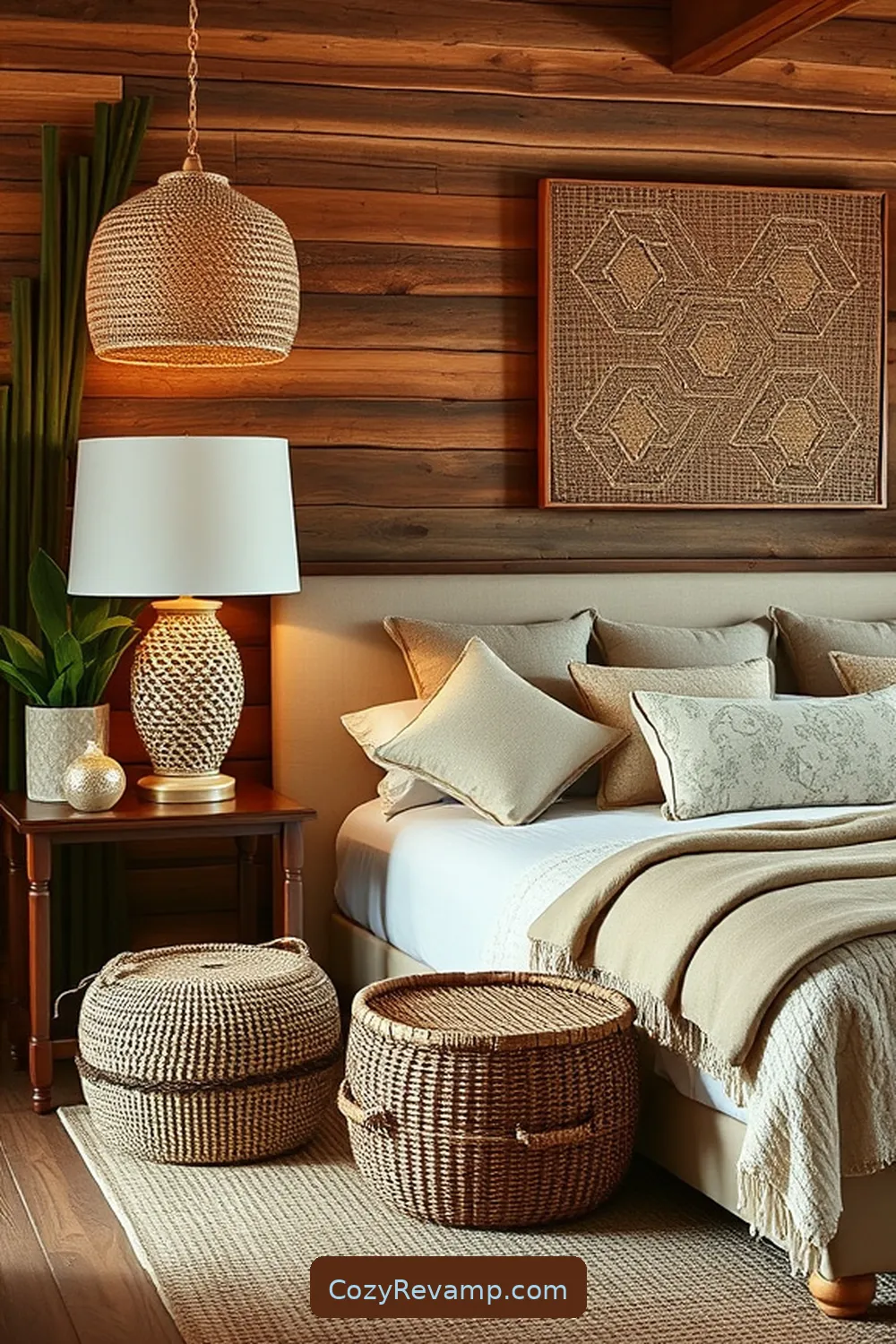 16 Key Elements for a Rustic Bedroom Using Bamboo Material 11 Bamboo Decor Accessories for 16 Key Elements for a Rustic Bedroom Using Bamboo Material