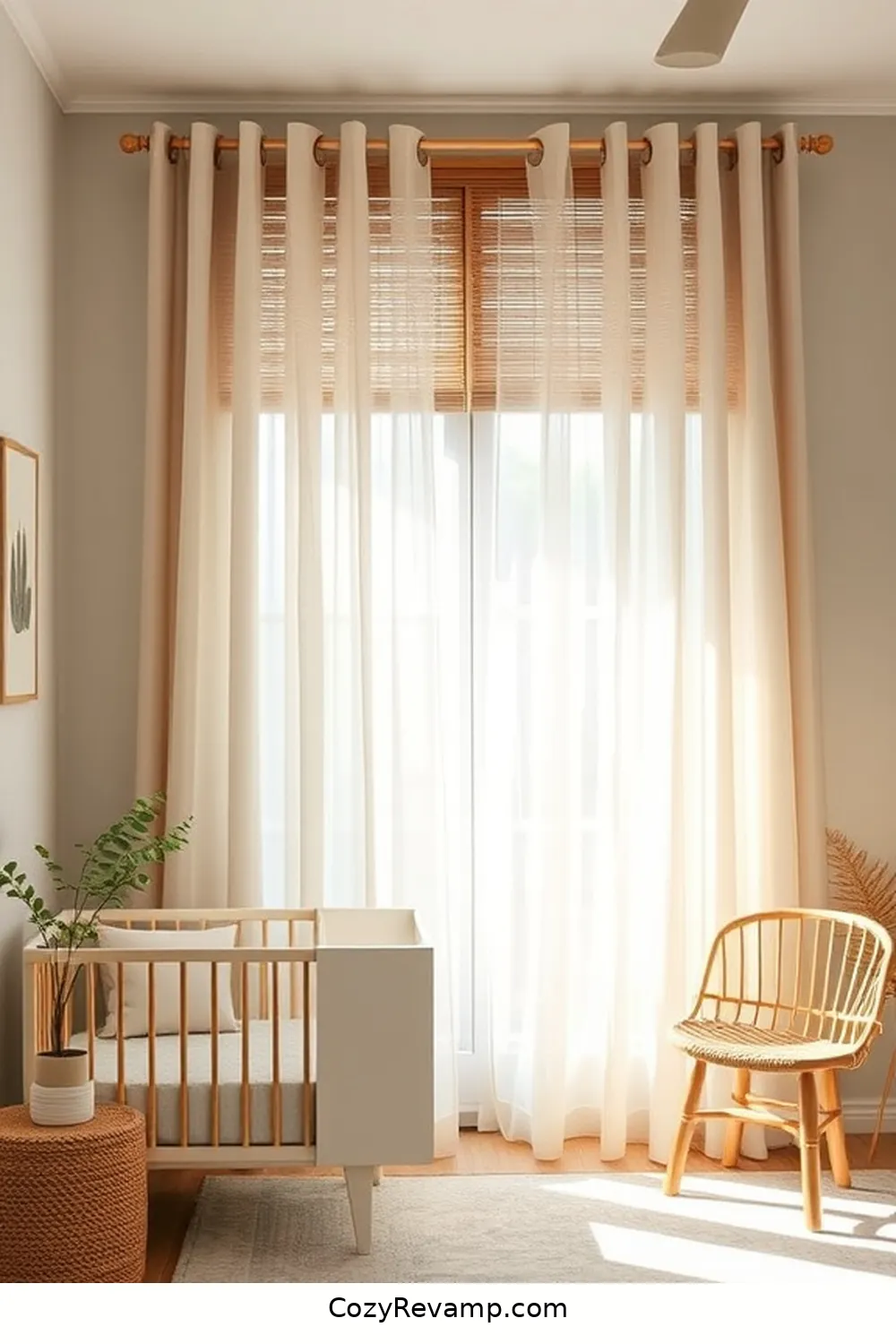 Bamboo Curtains for 16 Must-Have Bamboo Materials for a Mid-Century Modern Nursery