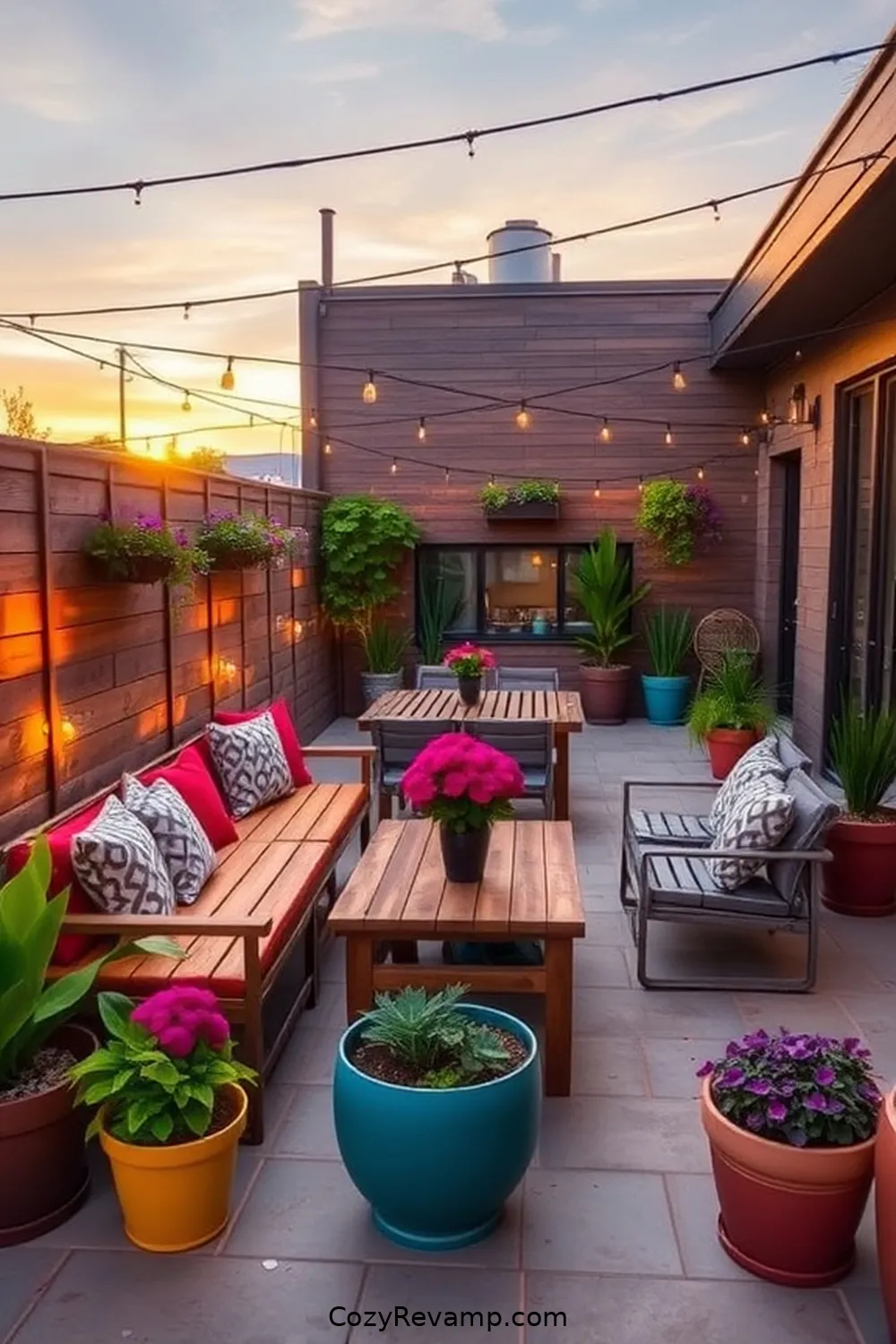 16 Stunning Industrial Outdoor Patios With Recycled Wood Material 12 Family-Friendly: Functional Patios for Outdoor Gatherings for 16 Stunning Industrial Outdoor Patios With Recycled Wood Material