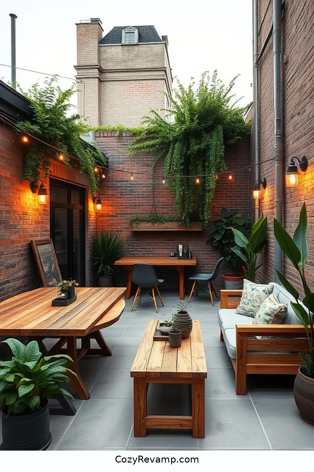 16 Stunning Industrial Outdoor Patios With Recycled Wood Material 15 Multi-Functional Spaces: Versatile Patios for Every Occasion for 16 Stunning Industrial Outdoor Patios With Recycled Wood Material