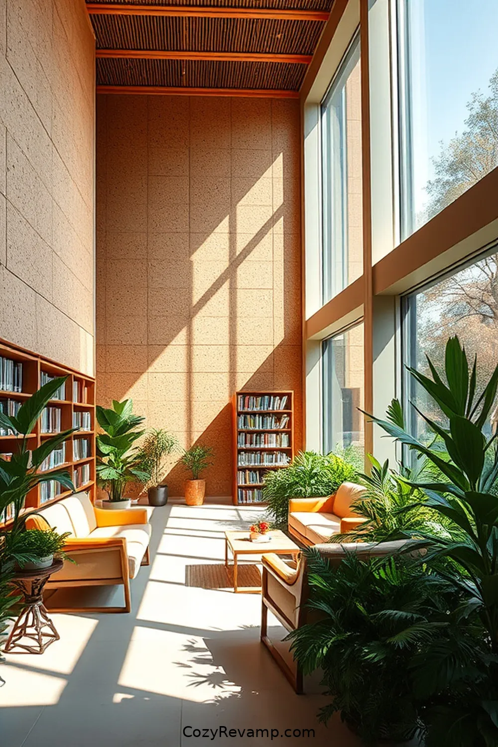 The Biblio-Tech Library, USA for 16 Stunning Minimalist Libraries With Cork Material