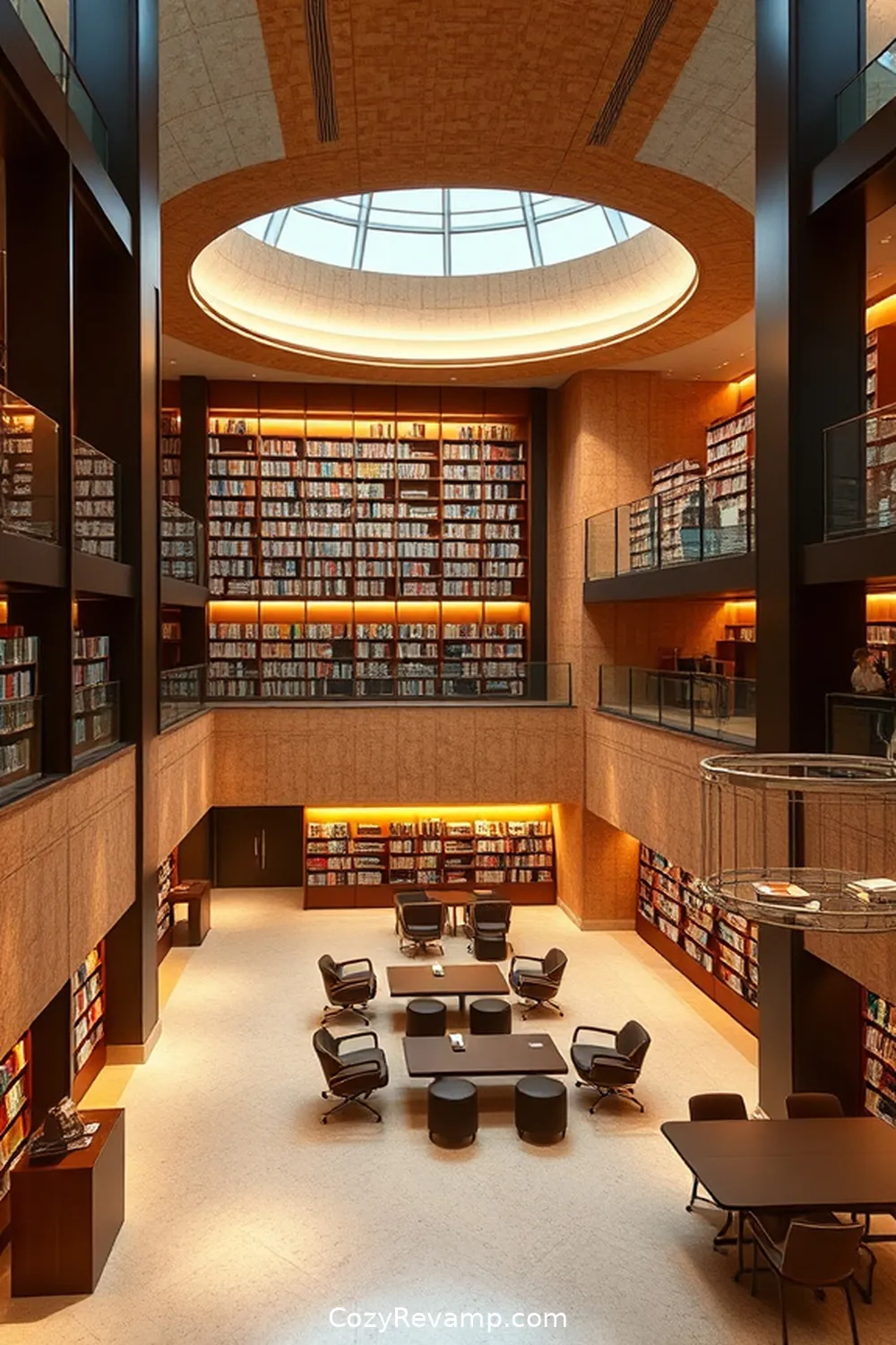 The Cork City Library, Ireland for 16 Stunning Minimalist Libraries With Cork Material