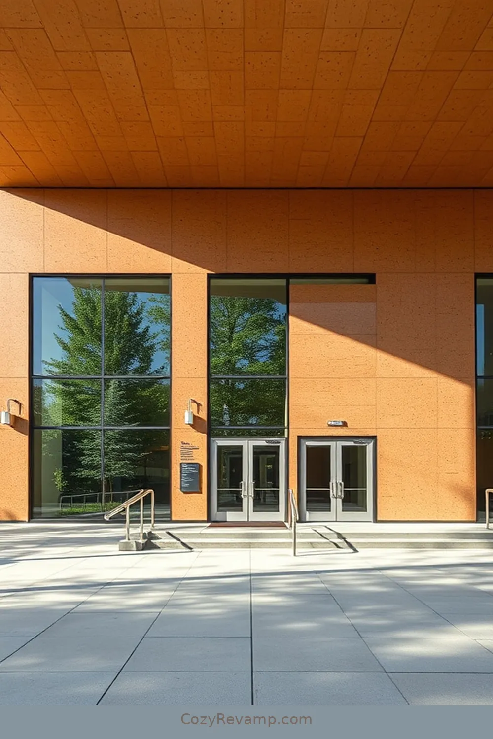 The Guelph Public Library, Canada for 16 Stunning Minimalist Libraries With Cork Material