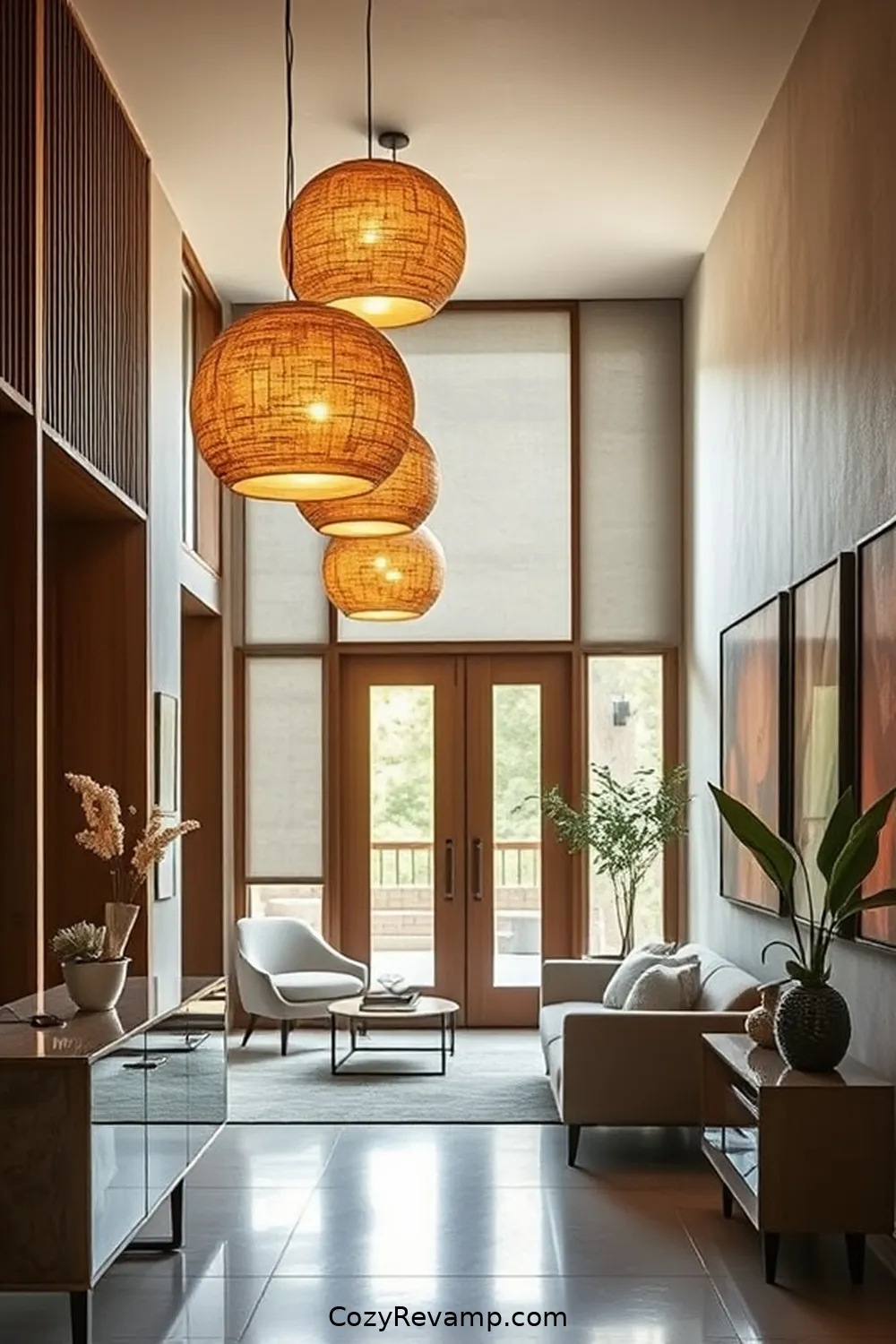 Cork Light Fixtures for 16 Stylish Ways to Use Cork Material in Your Mid-Century Modern Entryway