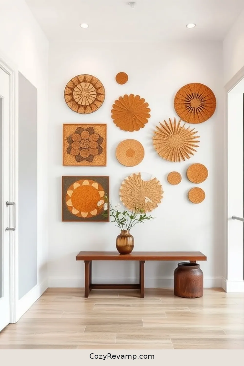 Cork Wall Art Displays for 16 Stylish Ways to Use Cork Material in Your Mid-Century Modern Entryway