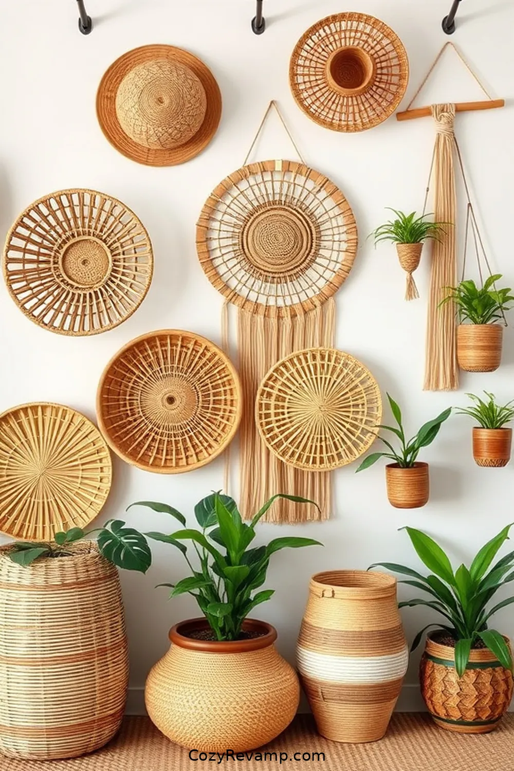 Bamboo Accessories for Personal Touches for 16 Ways to Create a Bohemian Garage With Bamboo Material