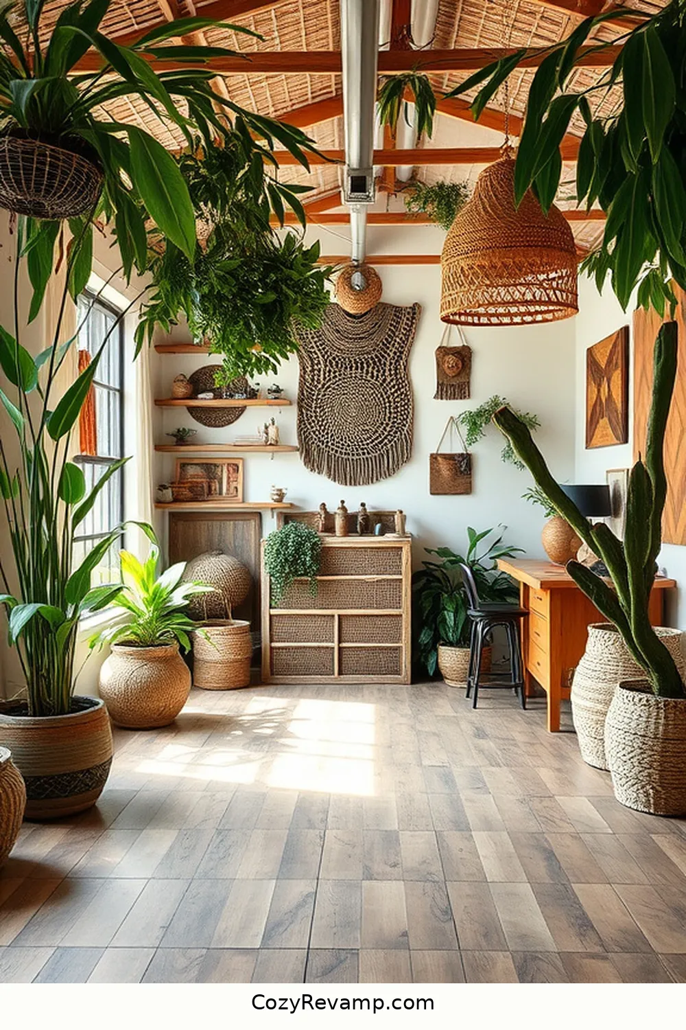 Eco-Friendly Bamboo Flooring Solutions for 16 Ways to Create a Bohemian Garage With Bamboo Material